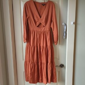 Madewell Cutout Midi Dress